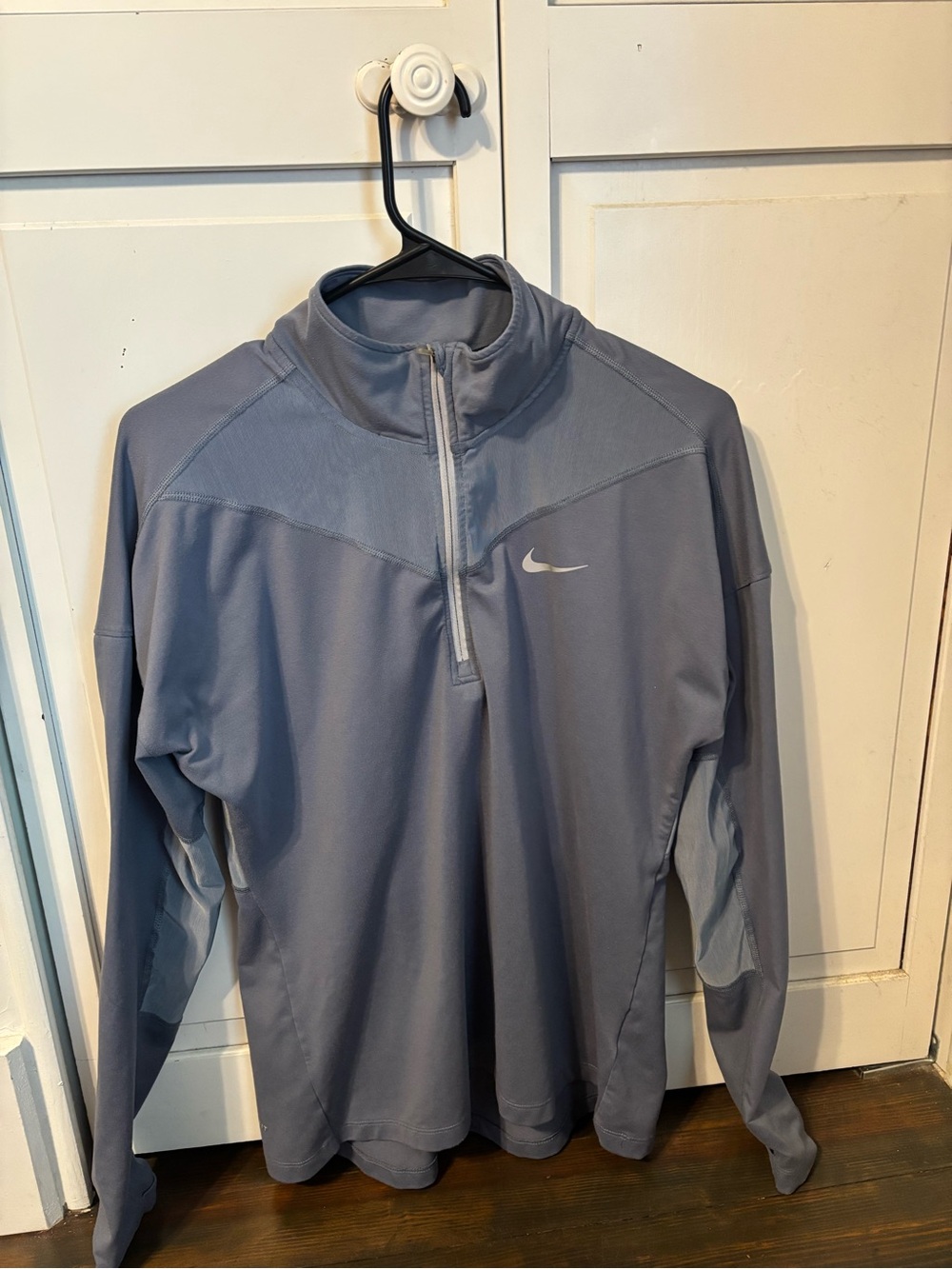 Nike Slate Gray Half-Zip Performance Pullover